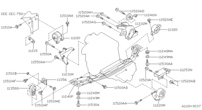   (NISSAN) 112100M900