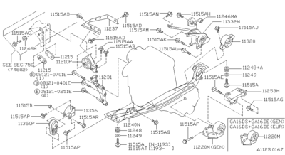   (NISSAN) 1135050Y00