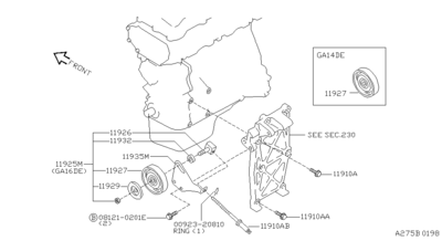  ,   (NISSAN) 1192577A13