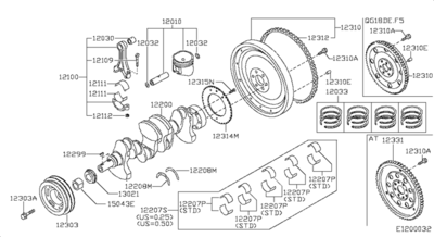 Гайка металлическая (NISSAN) 1211242L00 Гайка металлическая (NISSAN) 1211242L00