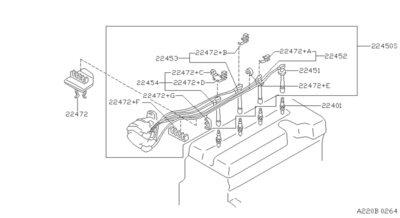 Свеча зажигания (NISSAN) 224012J206 Свеча зажигания (NISSAN) 224012J206