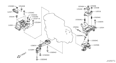   (NISSAN) 0121100Q0M