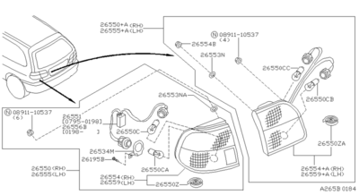    (NISSAN) 265592N327