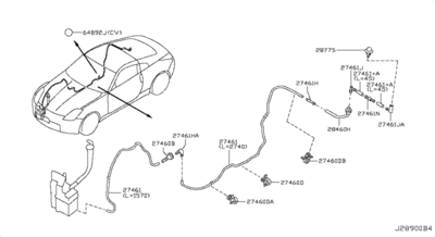 Переходник форсунки омывателя (NISSAN) 289371W300 Переходник форсунки омывателя (NISSAN) 289371W300
