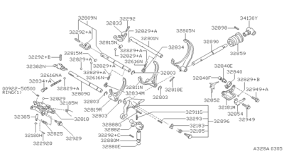  (NISSAN) 3282439E00