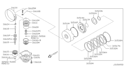 Деталь (NISSAN) 3152648X01 Деталь (NISSAN) 3152648X01