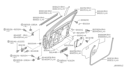    (NISSAN) 809934M400