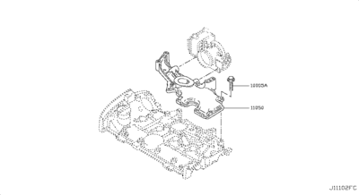   (NISSAN) 1105100QAA