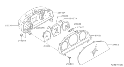 Заглушка (NISSAN) 248132M100 Заглушка (NISSAN) 248132M100