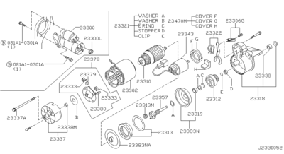    (NISSAN) 2334373Y10