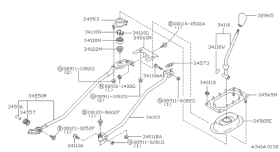 ������� ����� (NISSAN) 3412250J00