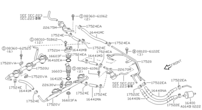 Кольцо резиновое (NISSAN) 1661810V05 Кольцо резиновое (NISSAN) 1661810V05