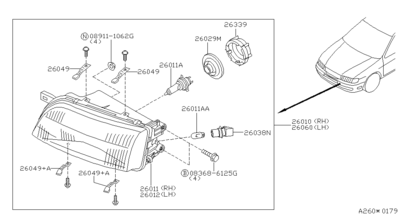  (NISSAN) 260602N385