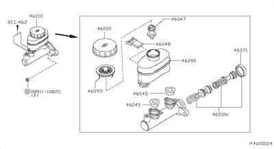    (NISSAN) 4602064J01