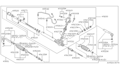   (NISSAN) 48239F6110