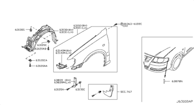 ��������� ��������� (NISSAN) 6318295F0B