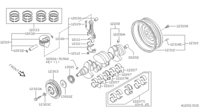   (NISSAN) 1220757J00