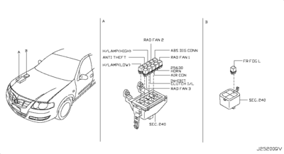   (NISSAN) 2523795F0A