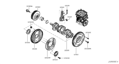   (NISSAN) 1203300QAB