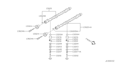  (NISSAN) 13203AD210