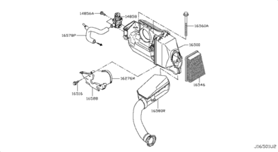 - (NISSAN) 1627600QAB