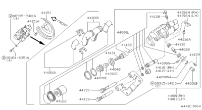  (NISSAN) 4405150C10