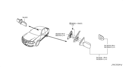  (NISSAN) 9630295F0C