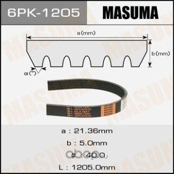   (MASUMA) 6PK1205