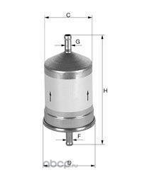 Топливный фильтр (UNIFLUX FILTERS) XB35 Топливный фильтр (UNIFLUX FILTERS) XB35