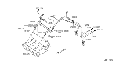  (NISSAN) 1640895F0B