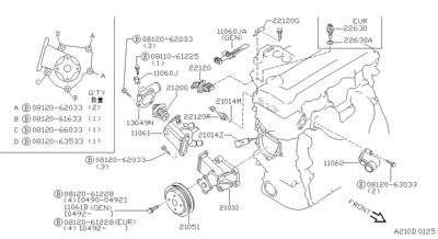  (NISSAN) 2105177A00