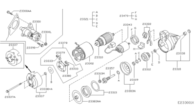  (NISSAN) 2334377A01