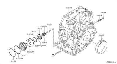   (NISSAN) 3152731X72