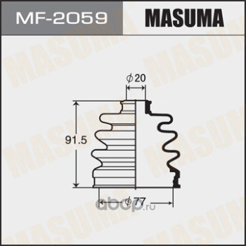 Пыльник шруса (MASUMA) MF2059
