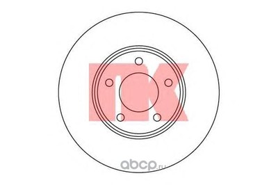 Тормозной диск (Nk) 312256