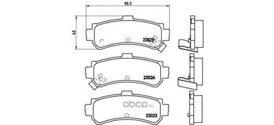 �������� ��������� �������, �������� ������ (Brembo) P56035