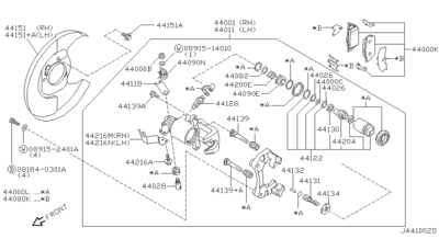    (NISSAN) 440604U090