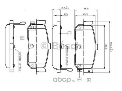   ,   (BOSCH) 0986TB2199