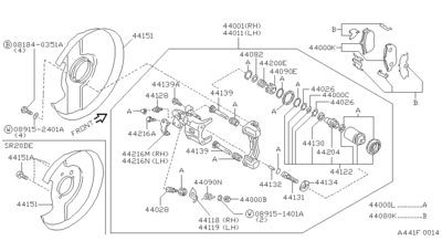   (NISSAN) 4406063C90