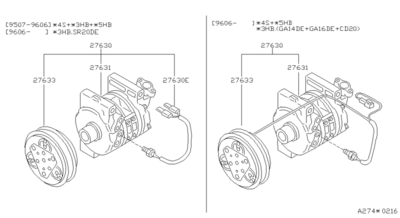 Компрессор конд (NISSAN) 926002M260 Компрессор конд (NISSAN) 926002M260