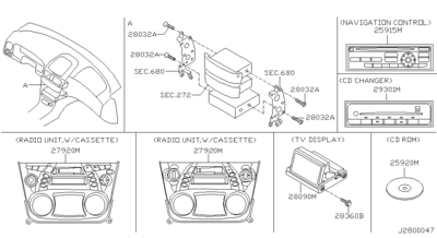  (NISSAN) 28113BN314