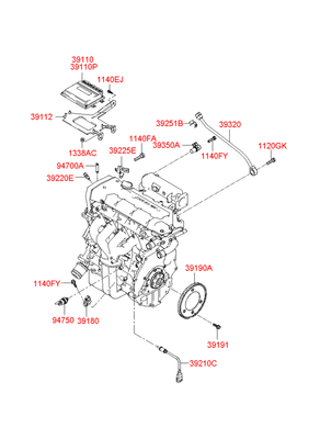   (Hyundai-KIA) 3925023500