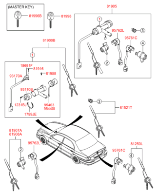   (Hyundai-KIA) 812513DA00