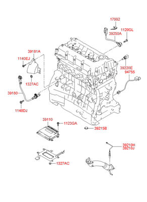    (Hyundai-KIA) 3910025420