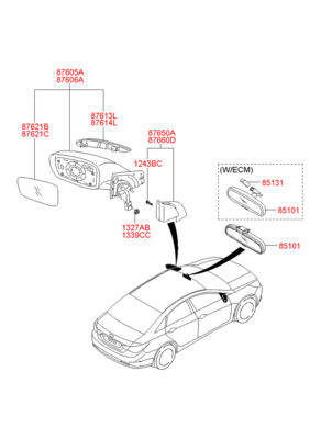    (Hyundai-KIA) 876503S000RY