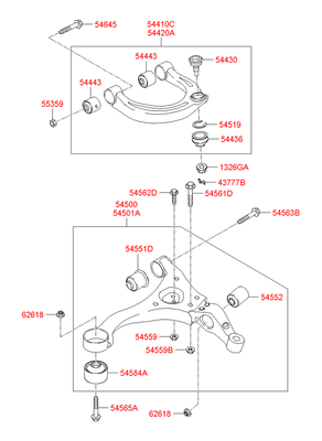   (Hyundai-KIA) 544303K000