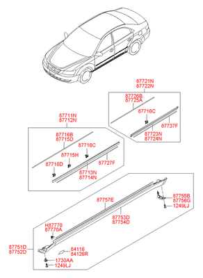   (Hyundai-KIA) 877543K000