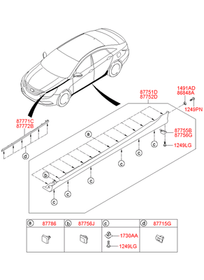   (Hyundai-KIA) 873103S000