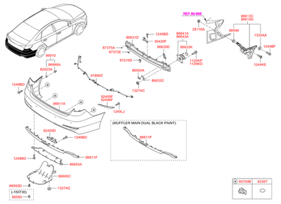    (Hyundai-KIA) 86631C1000