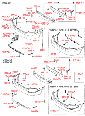   (Hyundai-KIA) 866303K020